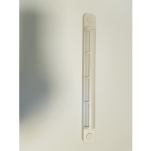 Normally open air vent (slender, by the side window)