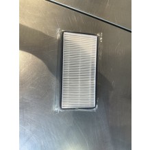Fresh air door pollen filter element